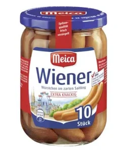 Meica, Wiener Würstchen, 520 g Glas