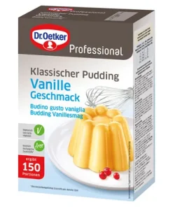 Dr. Oetker Professional, Puddingpulver Vanille-Geschmack, 1 kg Packung