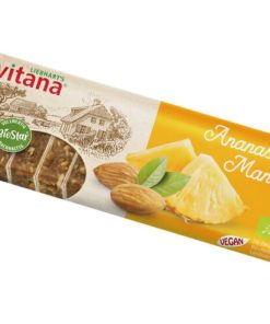 Bio-Ananas-Mandel-Fruchtschnitten