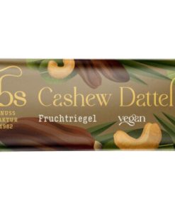 Cashew Dattel Fruchtriegel, Bio