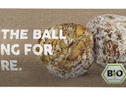 Bio Energy Balls Mango Kokos, Fruchtkonfekt auf Dattelbasis