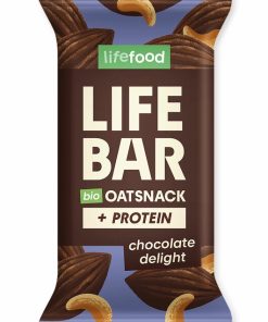 Lifefood Lifebar Oat Snack Protein Chocolate Delight BIO