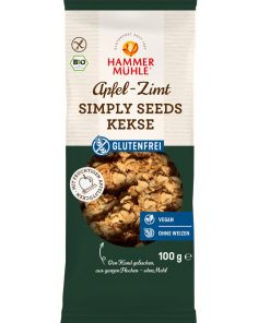 Bio Simply Seeds Kekse Apfel-Zimt gf
