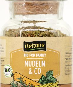 Beltane Bio for Family Nudeln & Co. Korkenglas, vegan, glutenfrei, lactosefrei