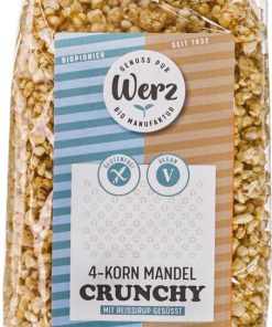 4-Korn Mandel Crunchy, Vollkorn Knuspermüsli, glutenfrei