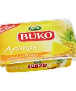 Buko, Frischkäse mit Ananas, 200 g Packung