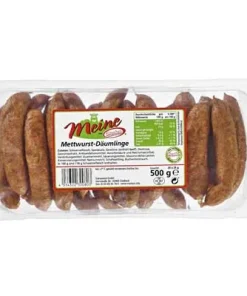 Menken, Mettwurst Däumlinge, 500 g Packung