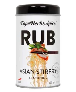 Cape Herb & Spice, Rub, Gewürzmischung, Asian Stirfry, 100 g Dose