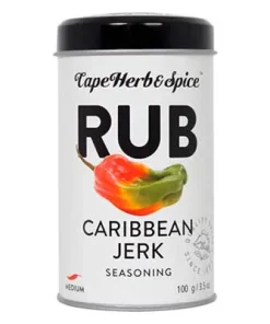 Cape Herb & Spice, Rub, Gewürzmischung, Carribean Jerk, 100 g Dose