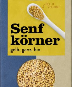 Senfkörner gelb ganz, Packung