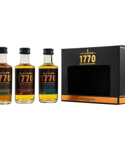 1770 Glasgow, Single Malt Scotch Whisky, Mini Collection, 46 % Vol., 0,150 l Geschenkpackung