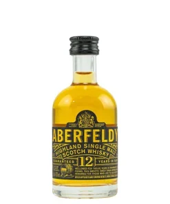 Aberfeldy, Highland Single Malt Scotch Whisky, 12 Years, 40 % Vol., 0,05 l Flasche