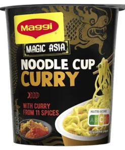 Maggi, Magic Asia, Noodle Cup, Curry, 63 g Becher