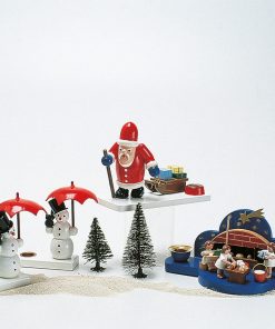 Schneemann mit Schirm 6-teilig – Sonderangebot!